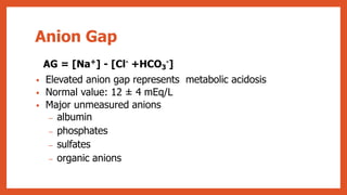 Arterial blood gas analysis and interpretation | PDF