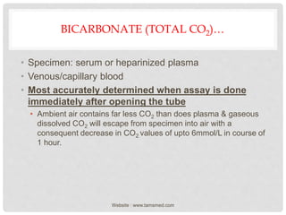 Arterial blood gases | PPTX