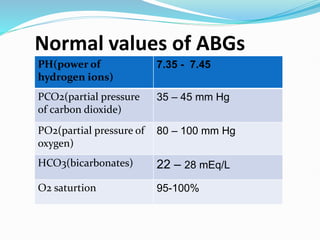 Normal Po2 Rv Arterial Blood Gases (2) their medical and .pptx