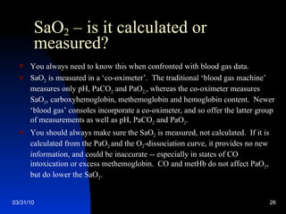 Arterial Blood Gases Interpretation | PPT