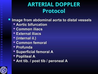 External Dopper Arterial Dopplers ultrasound by tttttttt | PPT