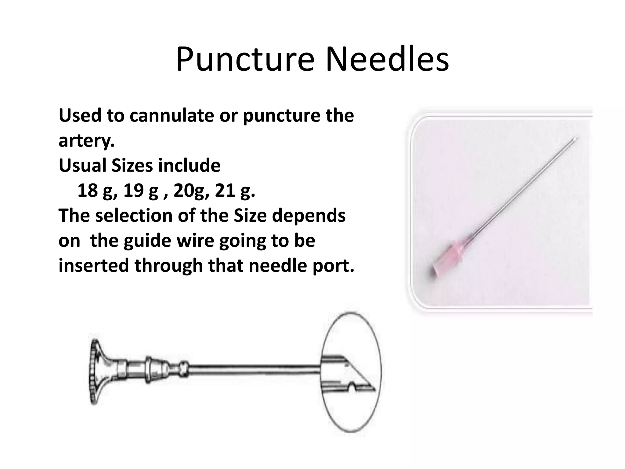 Puncture Line Arteriography and interventional radiology | PPTX