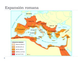 Expansión romana
 