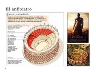 El anfiteatro
 