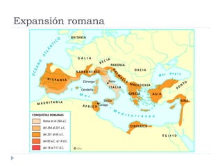 Expansión romana
 
