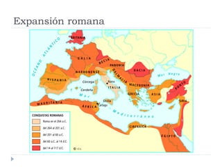 Expansión romana
 