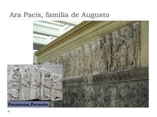 Ara Pacis, familia de Augusto




Panateneas, Partenón
 