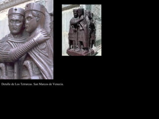 Detalle de Los Tetrarcas. San Marcos de Venecia.
 