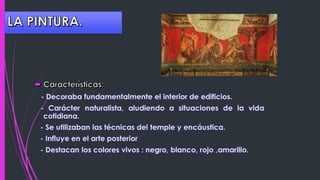 Arte romano. características