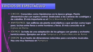 Arte romano. características