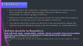 Arte romano. características