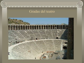 Gradas del teatro 