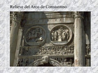 Relieve del Arco de Constantino 