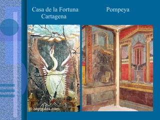Casa de la Fortuna  Pompeya   Cartagena 