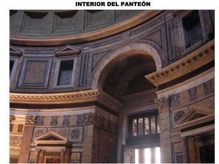 INTERIOR DEL PANTEÓN
 