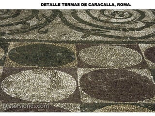 DETALLE TERMAS DE CARACALLA, ROMA.
 