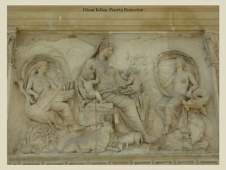 Diosa Tellus. Puerta Posterior
 