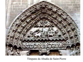 Tímpano da Abadia de Saint Pierre                                                   