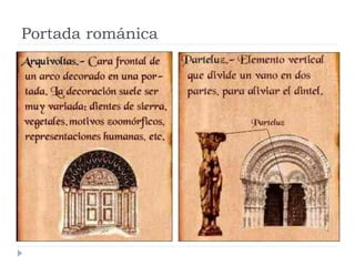 Portada románica
 