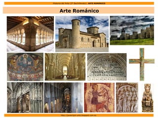 Historia del Arte (2º Bachillerato): ARTE ROMÁNICO
Http://javier2pm-arte.blogspot.com.es
Arte Románico
 