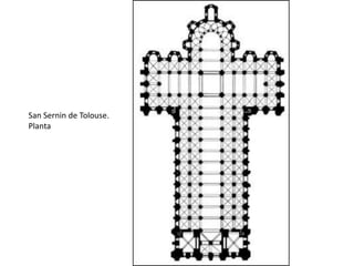 San Sernin de Tolouse.
Planta
 