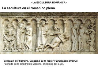 - LA ESCULTURA ROMÁNICA -

Santa Fe de Conques
Con un arte dotado de un
cierto     naturalismo,     se
presentan figuras d...
