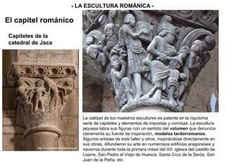 Arte románico 2º bachillerato