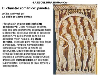 Arte románico 2º bachillerato