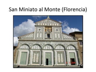 San Miniato al Monte (Florencia)
 