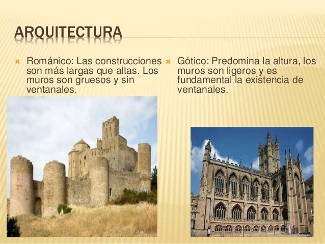 Arte Románico Y Gótico