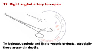 Comprehensive Guide to Surgical and Medical Forceps Types and Uses | PDF