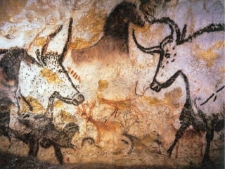 O que dizem os desenhos
nas paredes da caverna?


Que o mundo é visível e que o artista dá
          a ver o mundo.
 