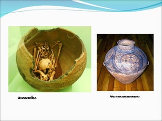 Urna funerária Vaso para armazenamento 