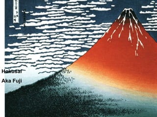 Hokusai Aka Fuji 