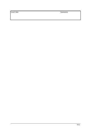 Local, data   Assinatura




                           thirty
 