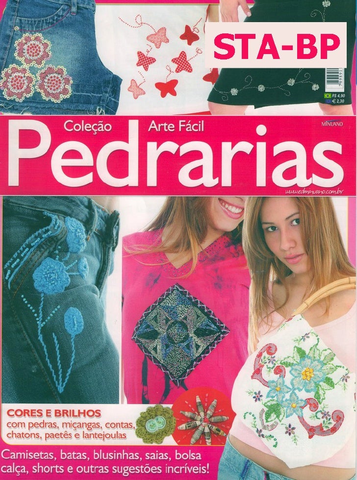 Artesanato revista arte facil pedrarias Andrea Artesanato Goiania ~ Artesanato revista arte facil pedrarias