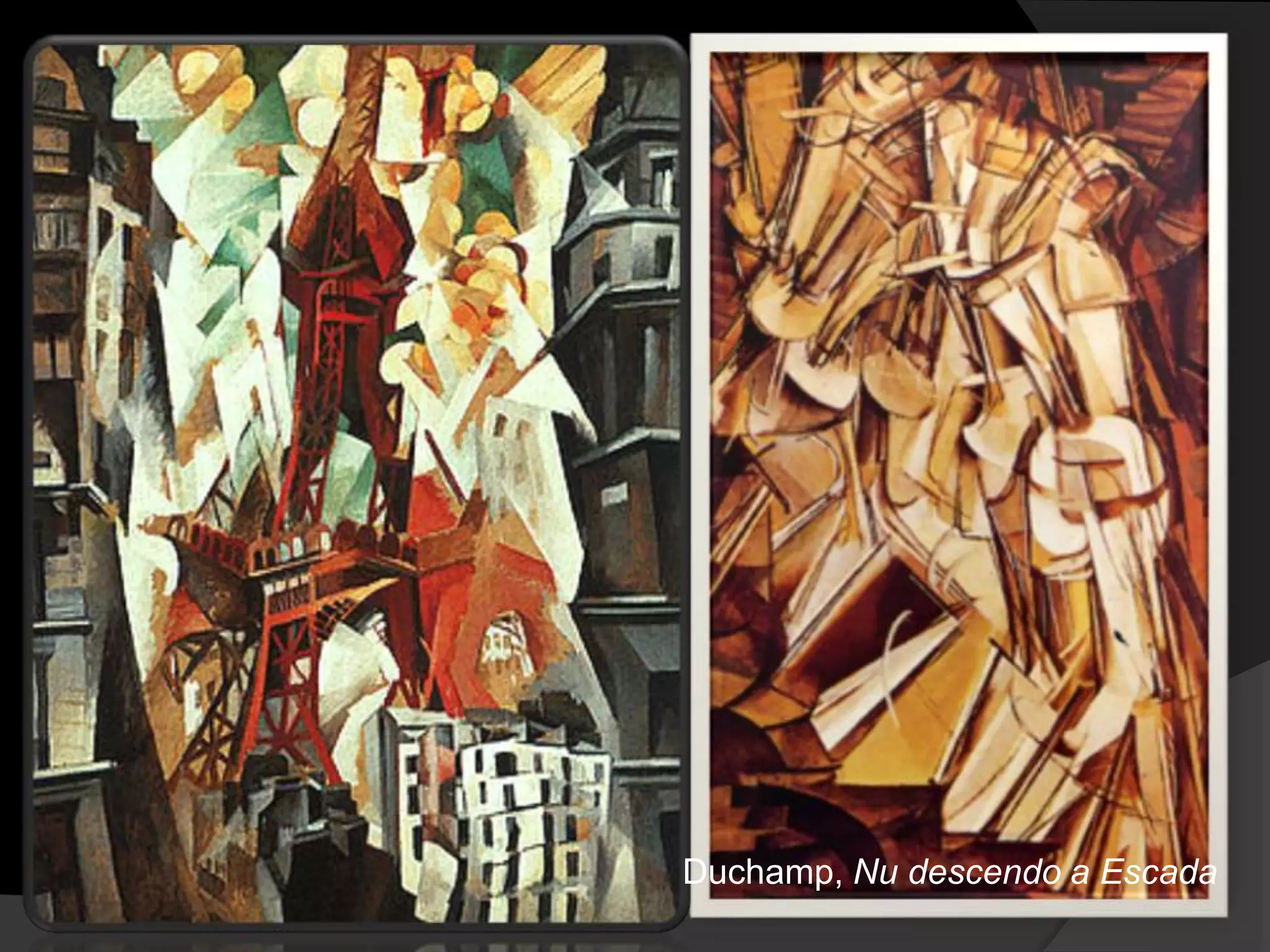 Duchamp, Nu descendo a Escada
 