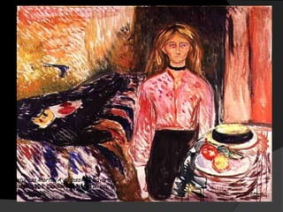 Natureza Morta (A Assassina), Edvard
Munch, 1906, Óleo s/ tela, 110x120 cm. Munch-
museet. Oslo
 