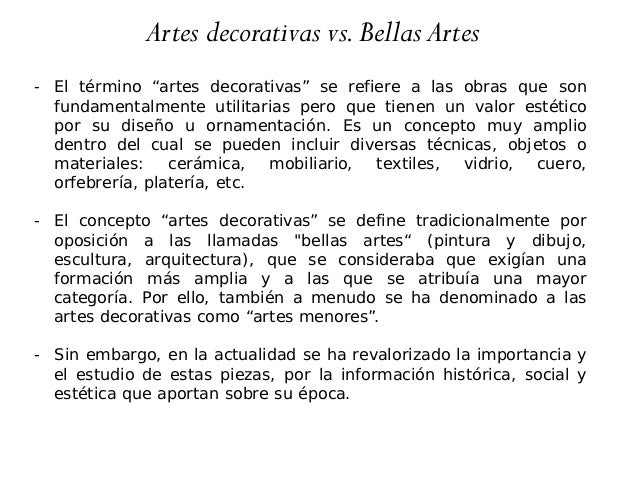Concepto De Artes Decorativas Concepto De Artes Decorativas