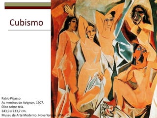 15FauvismoHenry MatisseDance(II), 1910Óleo sobre tela260 x 391 cmMuseu Hermitage, S. Petersburgo