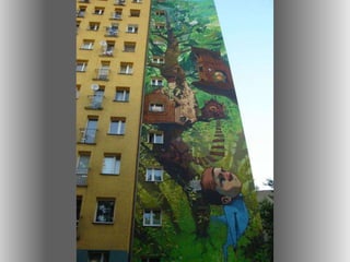 Artes em edificios e murais