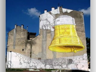 Artes em edificios e murais