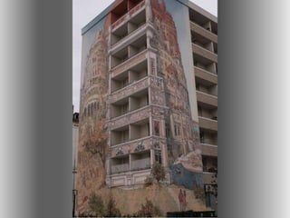 Artes em edificios e murais