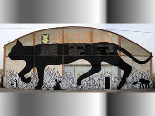 Artes em edificios e murais