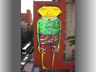 Artes em edificios e murais