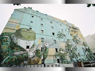 Artes em edificios e murais