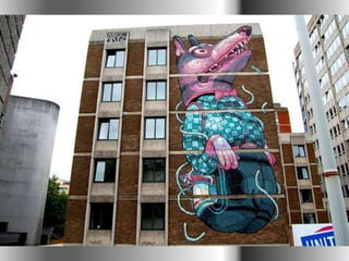 Artes em edificios e murais