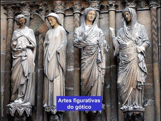 Artes figurativas
do gótico
 