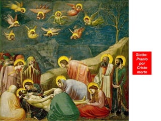 Giotto:
Pranto
por
Cristo
morto
 
