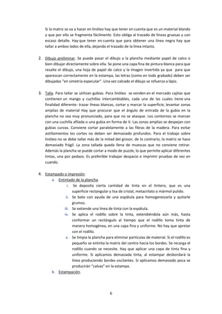 Artes gráficas  xilografía